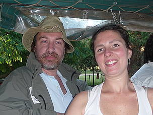  / &copy;: Germán y Daniela, integrantes de Vida Silvestre en el Refugio de Vida Silvestre, La Aurora del Palmar.